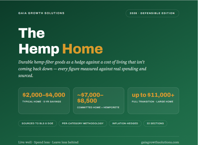 Gaia Growth Solutions — Bulk Hemp Bast Fiber & Hemp Hurd Supplier